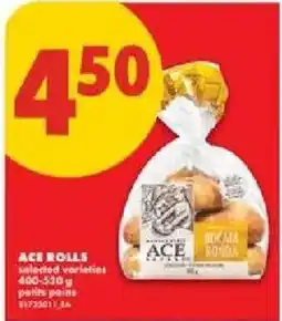 No Frills Ace rolls offer