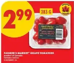 No Frills Farmer's market grape tomatoes offer