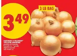 No Frills Farmer's Market yellow onions offer