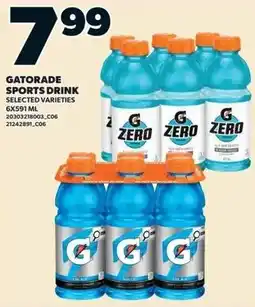 Independent Grocer Gatorade sports drink selected varieties offer