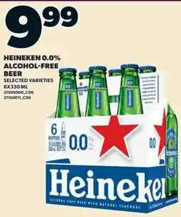 Independent Grocer Heineken 0.0% alcohol-free beer offer