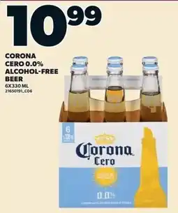 Independent Grocer Corona cero 0.0% alcohol-free beer offer