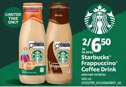 Independent Grocer Starbucks Frappuccino Coffee Drink offer