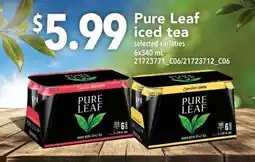 Independent Grocer Pure Leaf iced tea offer