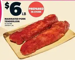 Independent Grocer Marinated pork tenderloin offer