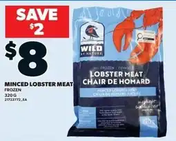 Independent Grocer Wild Nature minced lobster meat offer