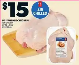 Independent Grocer PC whole chicken offer