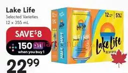 Sobeys Liquor Lake Life Selected Varieties offer