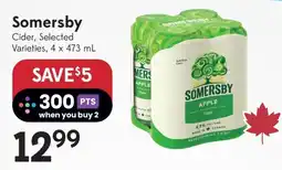 Sobeys Liquor Somersby cider selected varieties offer
