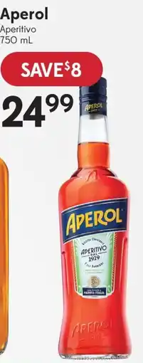 Sobeys Aperol Aperitivo offer