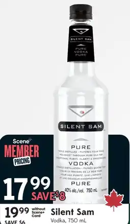Sobeys Silent Sam Vodka offer