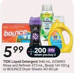 Sobeys Tide Liquid Detergent offer