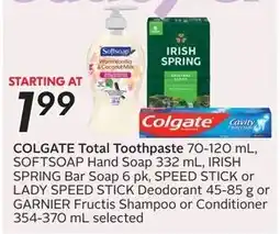 Sobeys Colgate total toothpaste offer