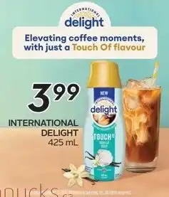 Sobeys International Delight offer