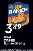 Sobeys Kraft dinner ramen offer