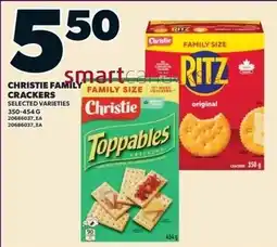 Independent Grocer Christie family crackers offer