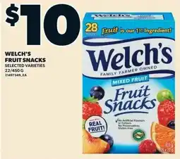 Independent Grocer Welch's fruit snacks offer