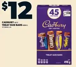 Independent Grocer Cadbury 45's treat size bars offer