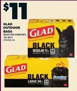 Independent Grocer Glad outdoor bags offer