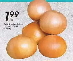 Sobeys Spanish Onions offer