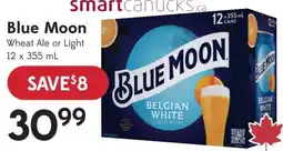Sobeys Liquor Blue Moon Wheat Ale or Light offer