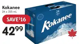 Sobeys Liquor Kokanee glacier fresh beer offer