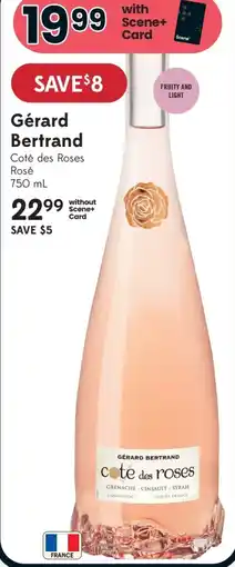 Sobeys Liquor Gérard Bertrand Coté des Roses Rosé offer