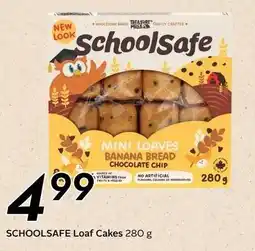 Sobeys Schoolsafe mini loaves banana bread chocolate chip offer