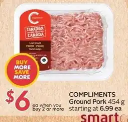 Sobeys Canadian Ground Pork offer