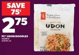 Independent Grocer PC udon noodles offer