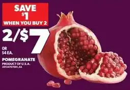 Independent Grocer Pomegranate offer