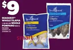 Independent Grocer Seaquest whole tilapia whole pompano offer