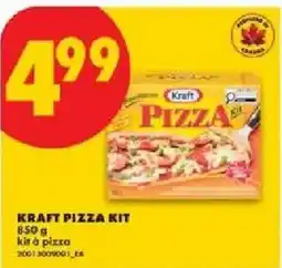 No Frills Kraft pizza kit offer
