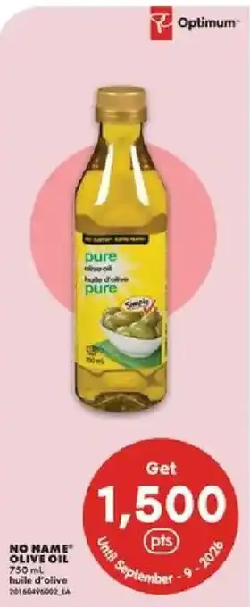 No Frills No Name olive oil offer
