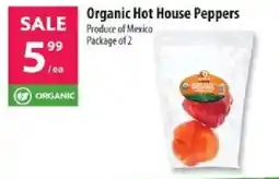 Co-op Organic Hot House Peppers offer