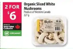 Co-op Organic Sliced White Mushrooms offer