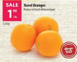 Co-op Navel Oranges offer
