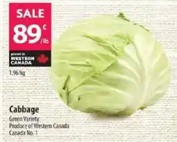 Co-op Cabbage offer