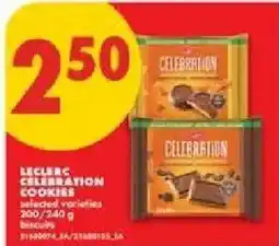 No Frills Leclec celebration cookies offer