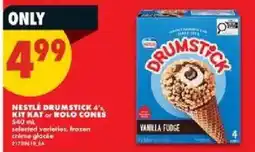 No Frills Nestle drumstick 4s kit kat or rolo cones offer
