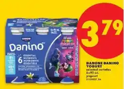 No Frills Danone Danino yogurt offer