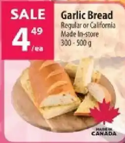 Co-op Garlic Bread offer