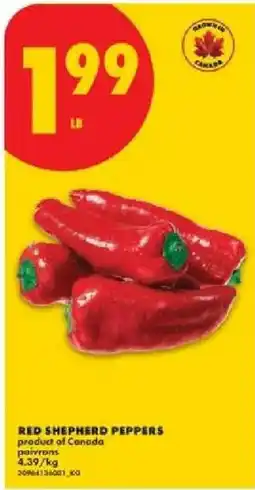 No Frills Red shepherd peppers offer