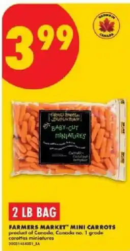 No Frills Farmers market mini carrots offer