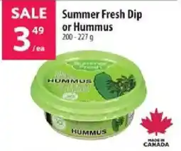 Co-op Summer Fresh Dip or Hummus offer