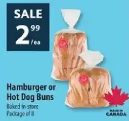 Co-op Hamburger or Hot Dog Buns offer