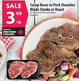 Co-op Co-op Bone-in Pork Shoulder Blade Steaks or Roast offer