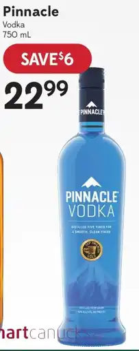 Sobeys Liquor Pinnacle Vodka offer