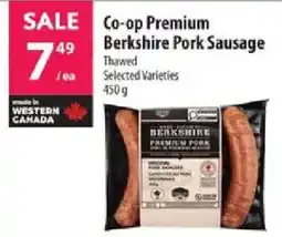 Co-op Co-op Premium Berkshire Pork Sausage offer