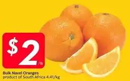 Sobeys Bulk Navel Oranges offer